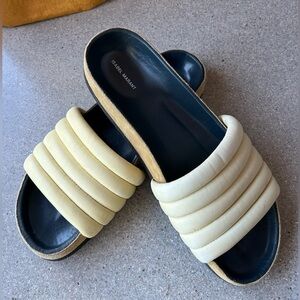 Isabel Marant Hellea Puffy Sandal Slides $420! Gently used Size 40/10. Authentic